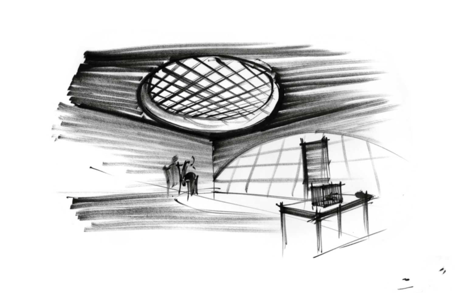 Sir Ken Adam's Sketch