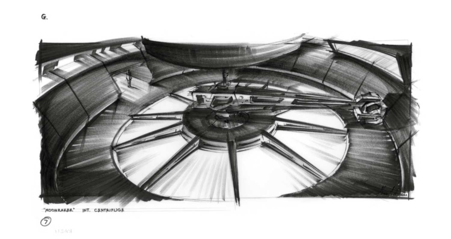 Sir Ken Adam's Sketch