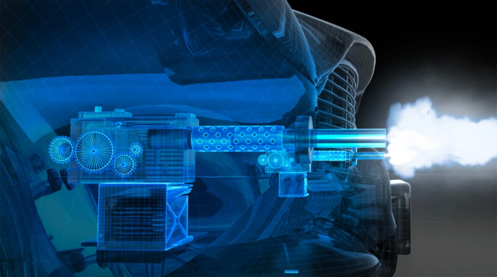 James Bond's machine gun tech